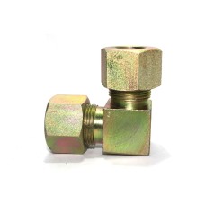 MS Equal Elbow Union Couplings Hydraulic 'S' Series Ferrule Fitting
